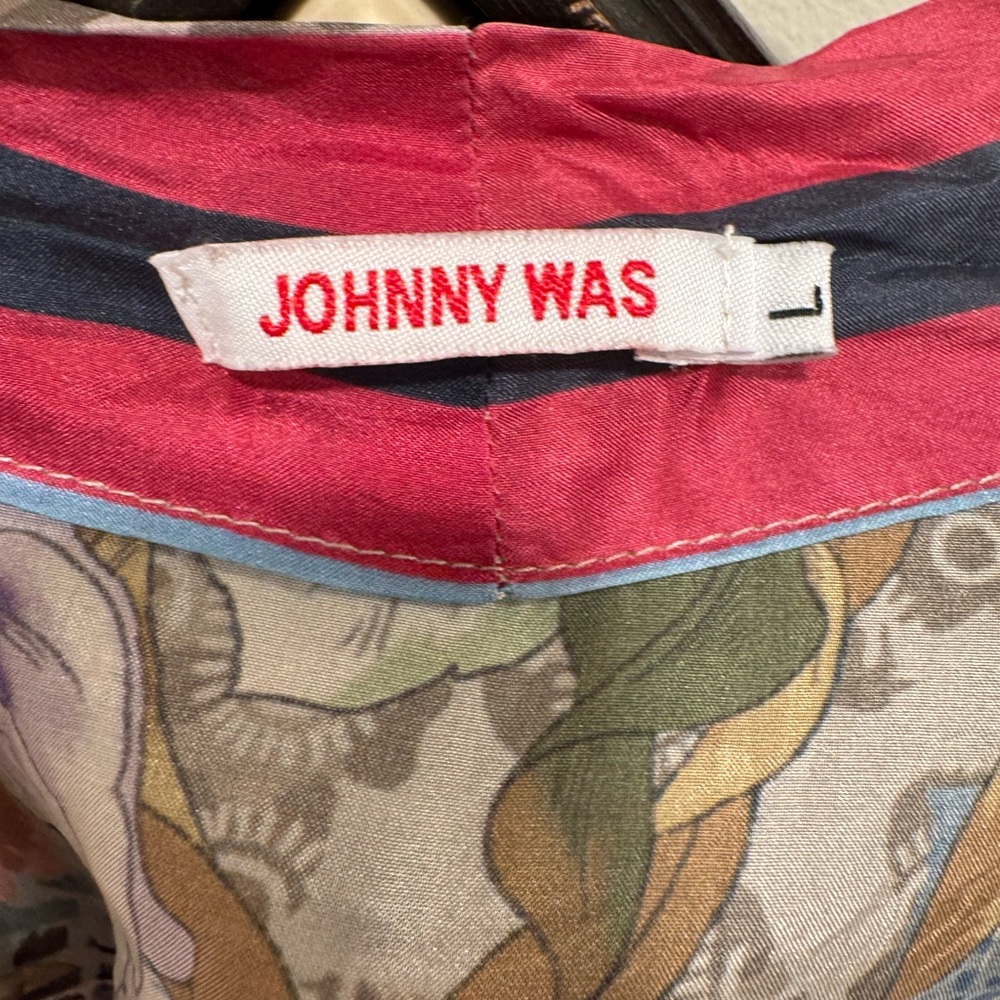 Johnny Was Multicolor Floral Kimono - Picture 2 of 2